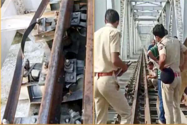 Explosion railway tracks-Udaipur