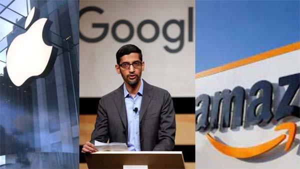 Apple, Google, Amazon