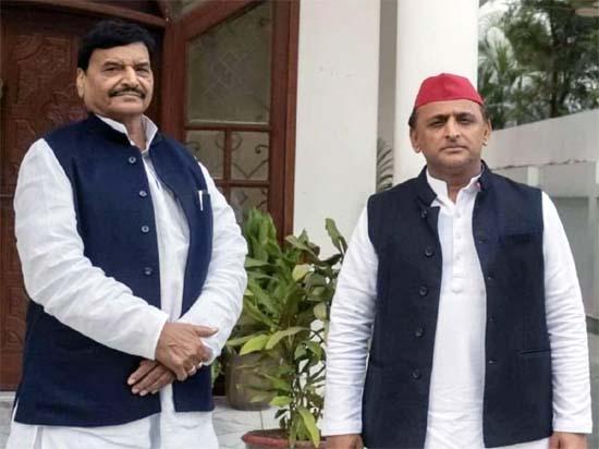 Akhilesh and Shivpal