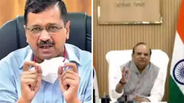 Kejriwal-Delhi LG