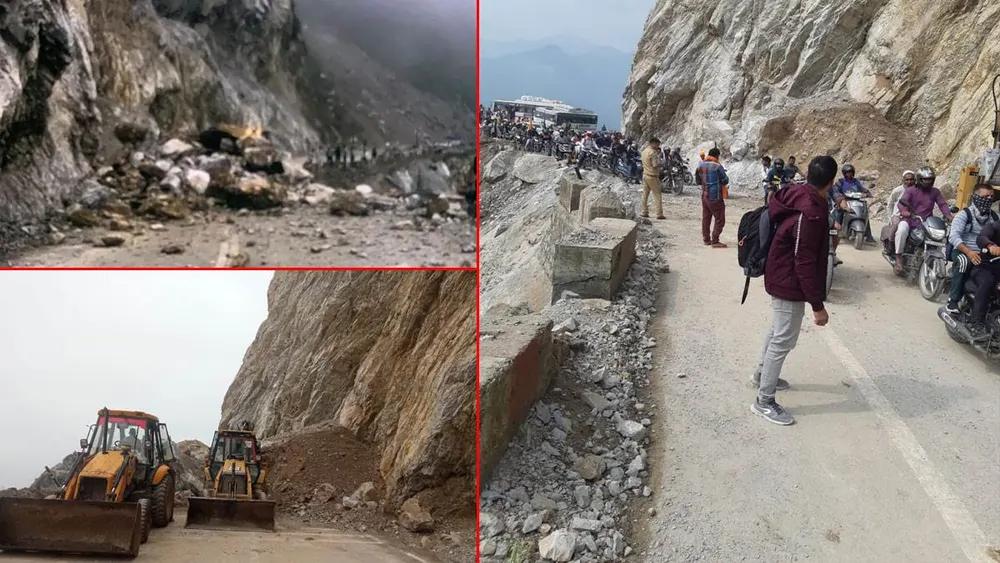 बारिश और भूस्खलन के चलते ऋषिकेश-बद्रीनाथ हाईवे बंद, गंगोत्री में भी हुई तबाही