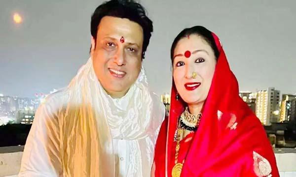 Govinda and wife Sunita Ahuja