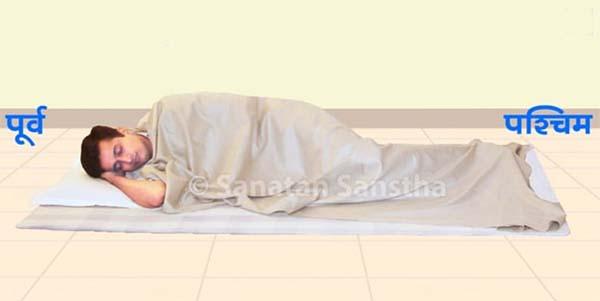 sleep in the right direction