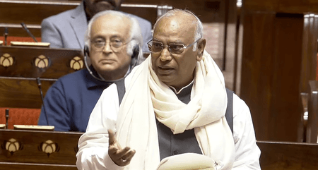 संसद सत्र: मल्लिकार्जुन खड़गे पर भाजपा सांसद बोले- सदन में हार का गुस्सा नहीं निकालना चाहिए