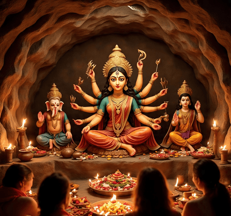 दिल्ली में स्थित मां शक्ति का चमत्कारी मंदिर, किस्मत वालों को ही होते हैं दर्शन