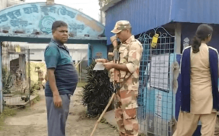 बंगाल: कड़ी सुरक्षा के बीच फाल्टा में पुनर्मतदान, सुबह से ही मतदाताओं की लंबी कतारें दिखीं