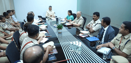 आंध्र प्रदेश की कानून व्यवस्था सर्वोच्च प्राथमिकता : चंद्रबाबू नायडू