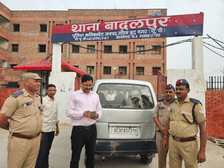 गौतमबुद्ध नगर में बिना परमिट निजी वाहनों पर कार्रवाई, 15 दिवसीय विशेष अभियान शुरू