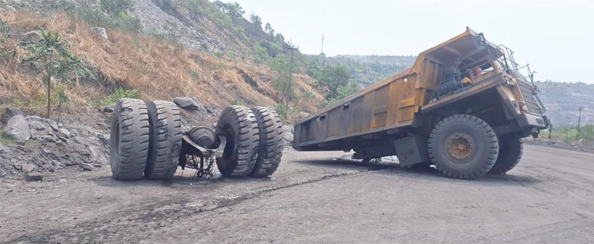 coal mine vehicle failure