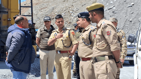 अमरनाथ यात्रा-2026: एसएसपी गांदरबल ने बालटाल बेस कैंप में तैयारियों की समीक्षा की