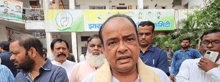 झारखंड : कांग्रेस नेता इरफान अंसारी ने चंद्रशेखर दुबे के निधन पर जताया गहरा दुख, बोले - उनका जाना अपूरणीय क्षति