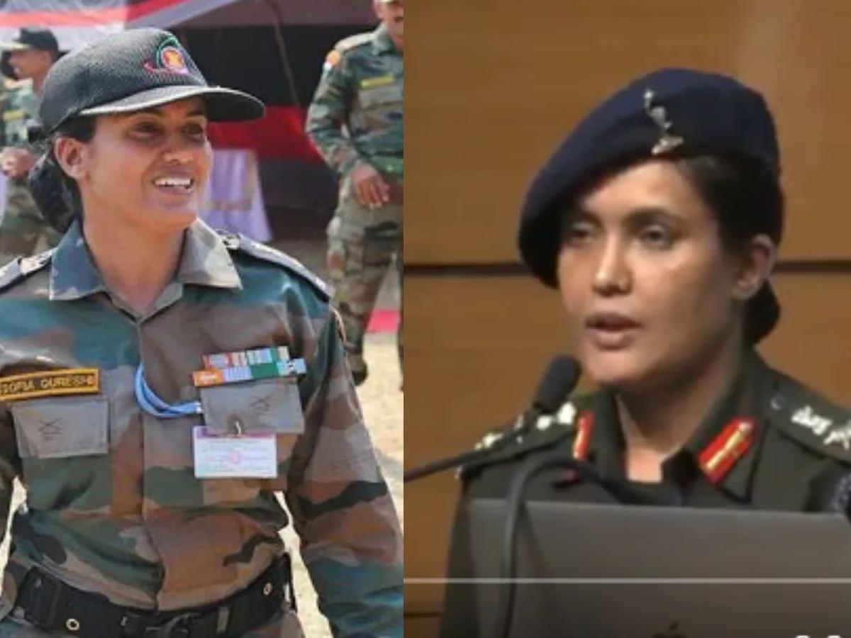 Sophia Qureshi army,