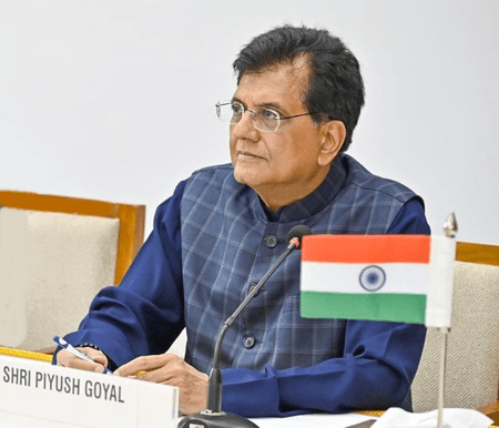 भारत-ओमान मुक्त व्यापार समझौते पर जल्द हो सकते हैं हस्ताक्षर : पीयूष गोयल