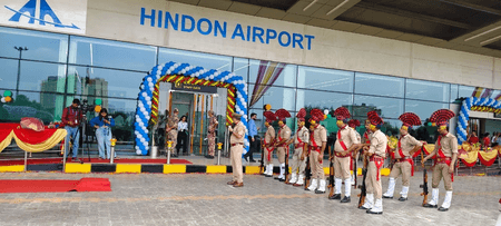 हिंडन सिविल टर्मिनल से शुरू हुई नई हवाई सेवाएं, केंद्रीय मंत्री राम मोहन नायडू ने किया शुभारंभ