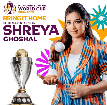 महिला विश्व कप 2025 : आईसीसी ने आधिकारिक गीत 'ब्रिंग इट होम' लॉन्च किया