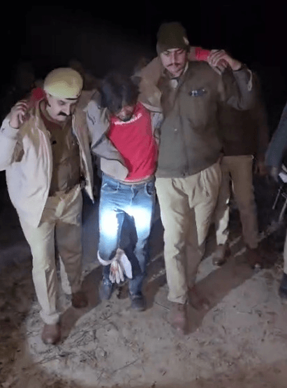 बरेली में पुलिस मुठभेड़, दो शातिर बदमाश घायल अवस्था में गिरफ्तार