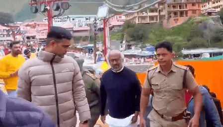 उत्तराखंड में सुपरस्टार रजनीकांत की आध्यात्मिक यात्रा, बद्रीनाथ धाम में किए दर्शन