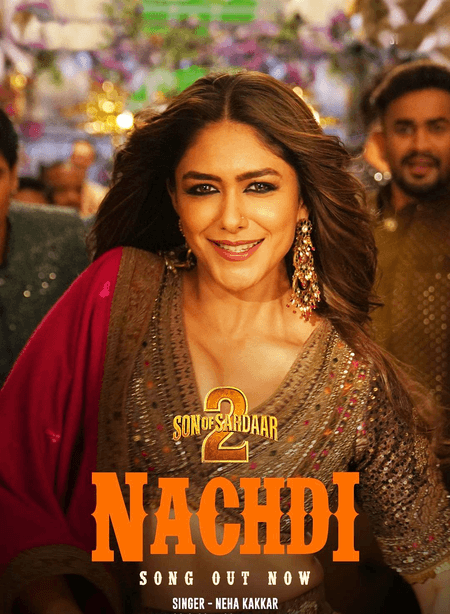'सन ऑफ सरदार 2' का गाना 'नचदी' रिलीज, मृणाल ठाकुर ने लगाया ग्लैमर का तड़का