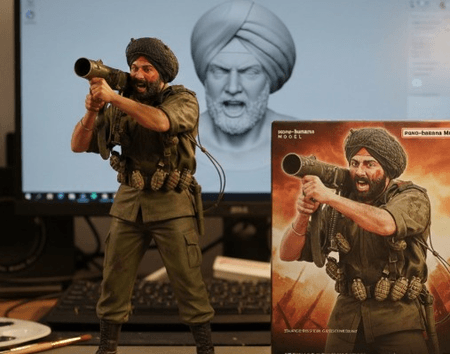 सनी देओल ने फॉलो किया वायरल एआई ट्रेंड, एक्शन सीन को बनाया डिजिटल आर्ट