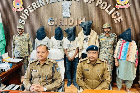 महिला की हत्या कर जंगल में फेंका अधजला शव, पति और सास सहित पांच गिरफ्तार