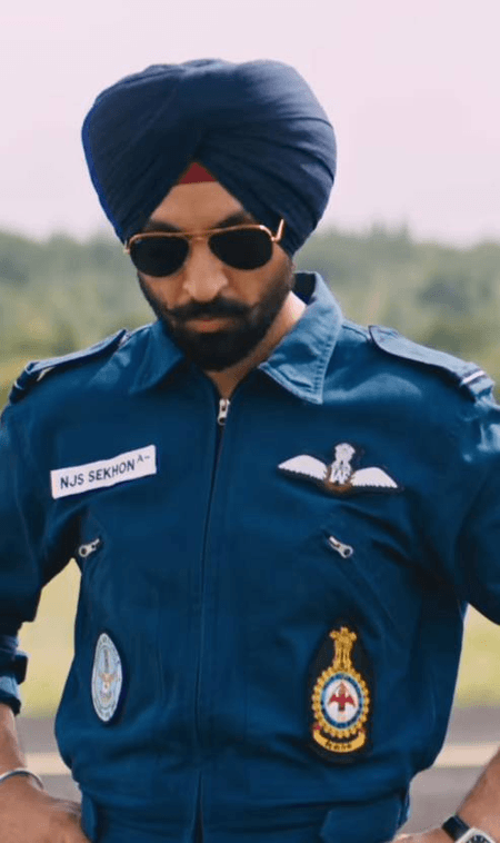 बॉर्डर-2: सामने आया दिलजीत दोसांझ का पहला लुक, फ्लाइंग ऑफिसर निर्मलजीत सिंह सेखों के किरदार में दिखेंगे