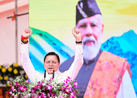 मुख्यमंत्री पुष्कर सिंह धामी ने चारधाम यात्रा का किया विधिवत शुभारंभ