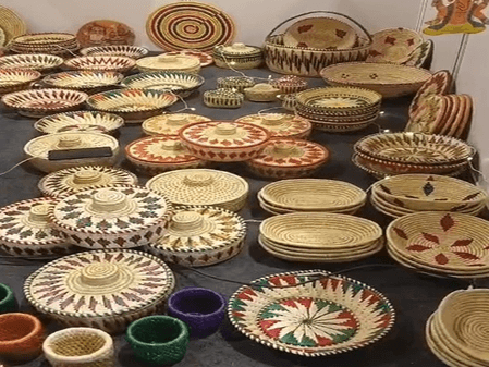 यूपी इंटरनेशनल ट्रेड शो : प्रयागराज के मूंज उत्पादों की बढ़ी मांग, अंतरराष्ट्रीय स्तर पर भी मिल रही पहचान