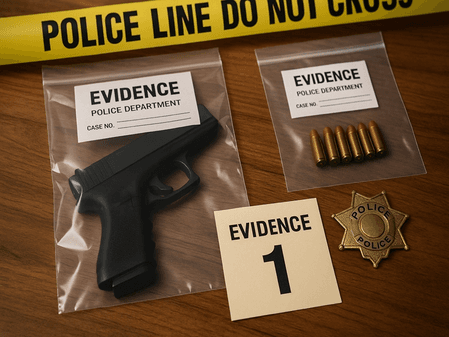 मध्य प्रदेश : भिंड के एक फार्महाउस में अवैध हथियारों की फैक्ट्री का भंडाफोड़