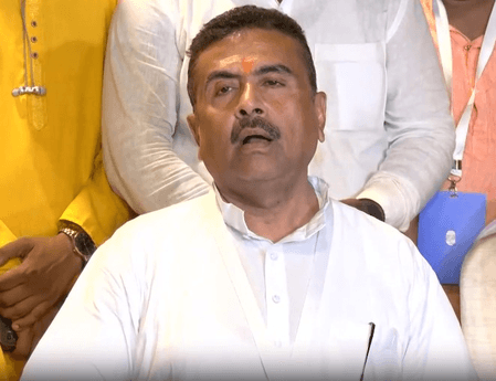 भवानीपुर में रिकॉर्ड 90 प्रतिशत मतदान हुआ: सुवेंदु अधिकारी