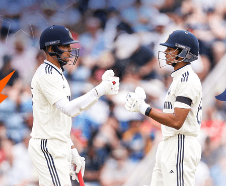 भारत-इंग्लैंड टेस्ट : शुभमन गिल और यशस्वी जायसवाल के शतक, भारत का स्कोर 359/3