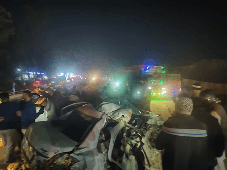 राजस्थान के दौसा में कार-ट्रेलर की टक्कर में 5 लोगों की मौत, एक युवक घायल