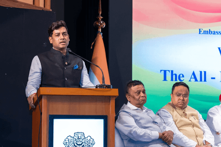 एआई समिट में कांग्रेसी कार्यकर्ताओं के विरोध पर बोले श्रीकांत शिंदे, राहुल गांधी पार्टी चलाने के योग्य नहीं