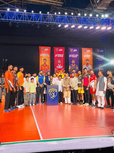 उत्तर प्रदेश प्रो वॉलीबॉल लीग की शुरुआत, आठ टीमें ले रहीं हिस्सा