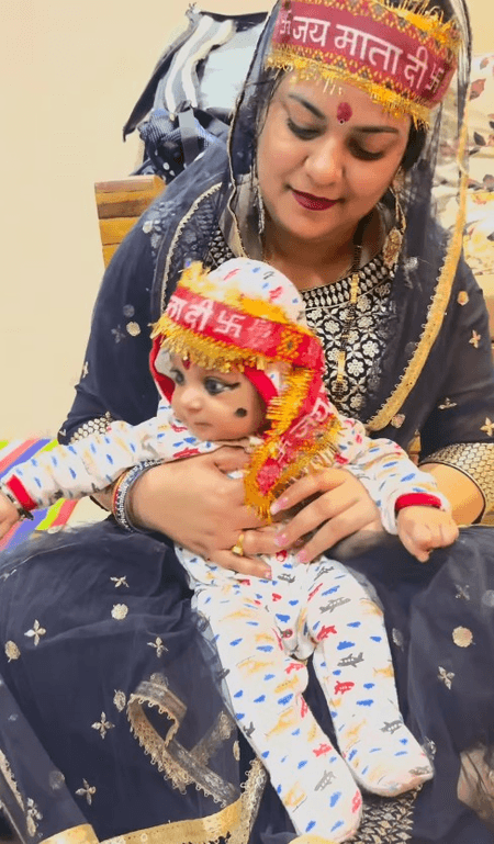 जितिया व्रत के मौके पर निधि झा का खास पोस्ट, बेटे शिवाय के लिए मांगी दुआ