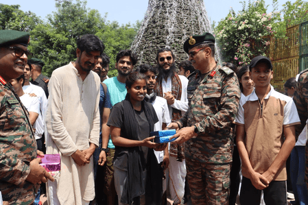 यमुना पुनरुद्धार अभियान : दिल्ली में नदी किनारे सेना का भव्य आयोजन