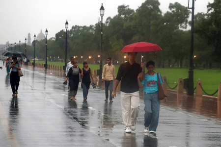 एनसीआर में एक्यूआई अति उत्तम श्रेणी में, बारिश और तेज हवा से मौसम रहेगा एक हफ्ते तक सुहावना