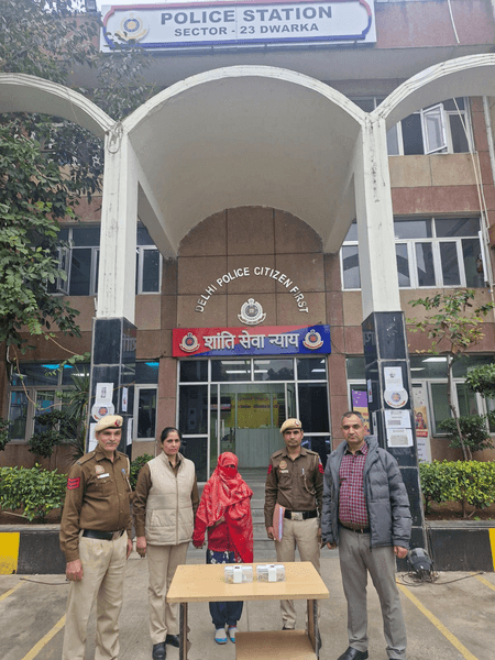 दिल्ली पुलिस ने सुलझाई द्वारका में हुई 30 लाख की चोरी की घटना, नौकरानी गिरफ्तार