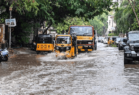 ओडिशा में बंगाल की खाड़ी के ऊपर कम दबाव के कारण बारिश होने की संभावना