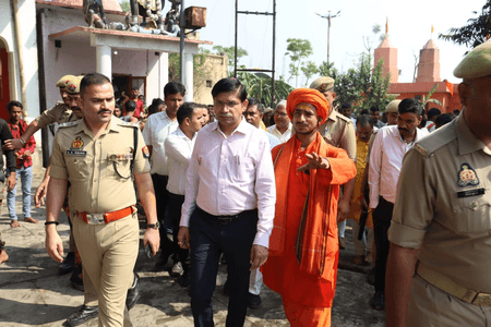 उत्तर प्रदेश : संभल में शुरू हुई पौराणिक 24 कोसी परिक्रमा