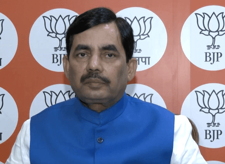 चुनाव आयोग पर सवाल उठाना कांग्रेस की आदत : शाहनवाज हुसैन