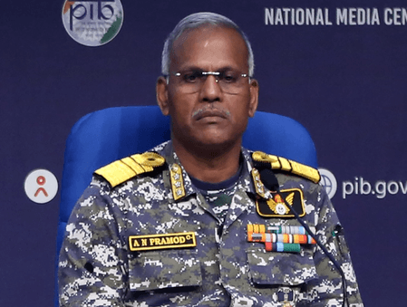 किसी भी खतरे को मारने में सक्षम है भारतीय नौसेना : वाइस एडमिरल एएन प्रमोद