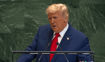 ट्रंप ने एक बार फिर थपथपाई अपनी पीठ, यूएनजीए में बोले, 'मैंने 7 युद्ध रुकवाए'