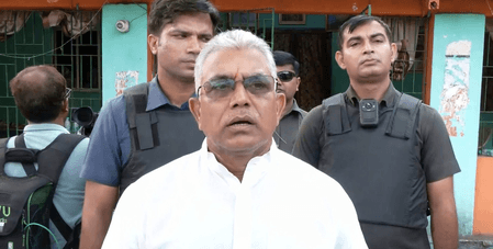 पश्चिम बंगाल में बहुमत के साथ बनेगी भाजपा की सरकार : दिलीप घोष
