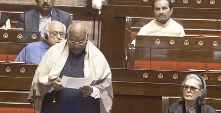 राज्यसभा में बोले खड़गे, सामाजिक न्याय केवल नारा नहीं, संविधान की आत्मा है