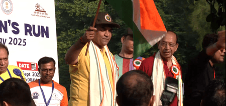 विश्व पर्यटन दिवस पर दिल्ली में 16वीं 'चैंपियंस रन', कपिल मिश्रा और विजय गोयल रहे शामिल