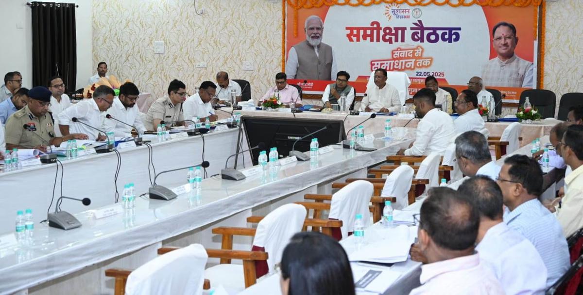 Chhattisgarh best district awards