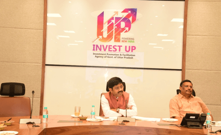 कनेक्टिविटी और ट्रांसपोर्टेशन का हब बन सकता है गोरखपुर का धुरियापार औद्योगिक क्षेत्र : यूपी के मंत्री नन्दी