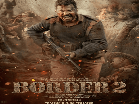 बॉर्डर-2 : रिवील हुआ वरुण धवन का पहला लुक, मेजर होशियार सिंह दहिया बनकर करेंगे दुश्मनों का सफाया