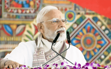 बिहार की धरती चंद्रगुप्त-चाणक्य की, यहां लिया गया संकल्प खाली नहीं जाता : पीएम मोदी