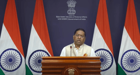 विदेश मंत्रालय ने ट्रंप के बयान पर नहीं दिया जवाब, कहा- कोई टिप्पणी नहीं